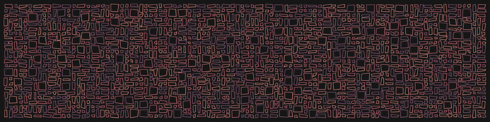 Offset Quads generative art background art illustration