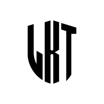 LKT letter logo design. LKT modern letter logo with black background. LKT creative  letter logo. simple and modern letter logo. vector logo modern alphabet font overlap style. Initial letters LKT 
