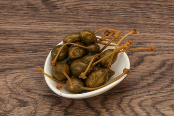 Caper berries in the bowl
