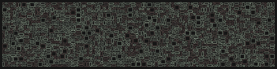 Offset Quads generative art background art illustration