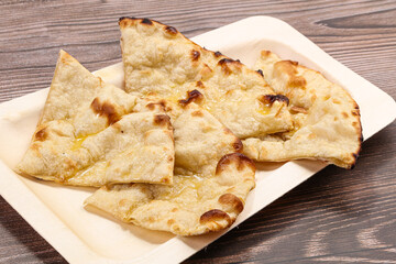 Indian tandoori bread - Butter naan