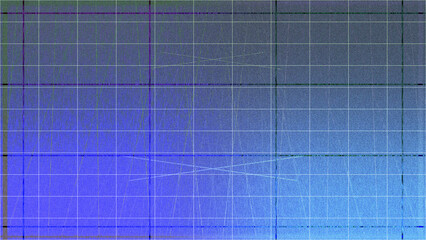 Abstract glitch art grid background image.