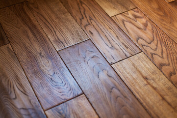 New flooring in the house. Beautiful golden handscraped oiled European oak brushed for added...