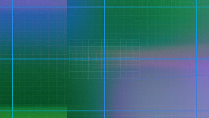 Abstract glitch art grid background image.