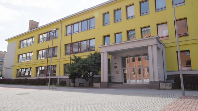 A school in an urban area