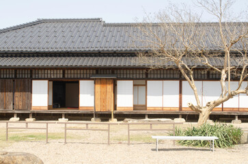 Fototapeta na wymiar Chief counselor's residence in Izushi Town