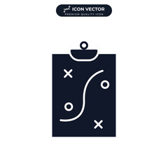 strategy icon symbol template for graphic and web design collection logo vector illustration