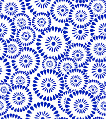 Seamless pattern, patterns, Japanese style. Illustration for your website, icons, interfaces, etc.