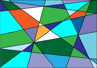 polygon mosaic background gometric vector graphic design