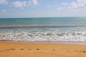 beach and sea