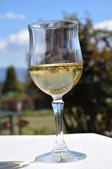 Verre de vin blanc