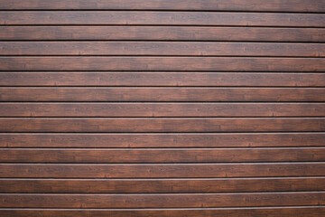 close up of wall made of wooden planks , horizontal shot