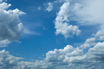 Obraz premium Sky daylight. Natural sky composition. Element of design. Background.