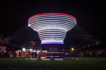 carousel at night