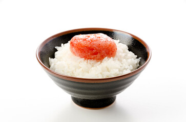 辛子明太子とごはん