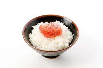 辛子明太子とごはん