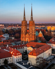 Katedra Św. Jana Chrzciciela na Wrocławskim Ostrowie Tumskim, Polska, Poland