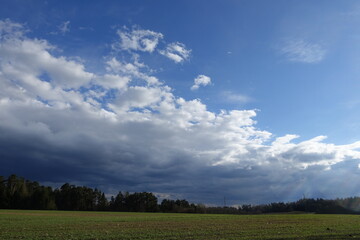 Schöne Landschaft in Donau-Ries