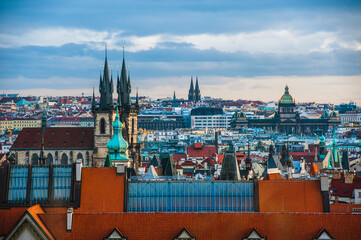 View of Prague