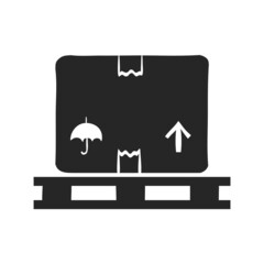 Hand drawn icon Logistic box