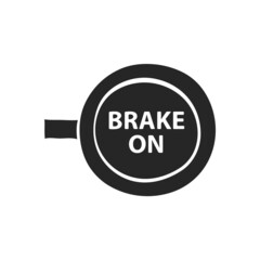Hand drawn icon Race brake sign