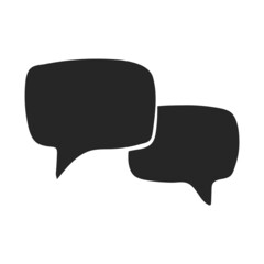 Hand drawn icon Chatting