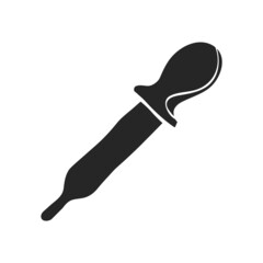 Hand drawn icon Eyedropper icon vector illustration