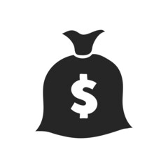 Hand drawn icon Money sack