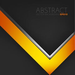 abstract background with ribbon