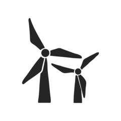Hand drawn icon Wind turbine