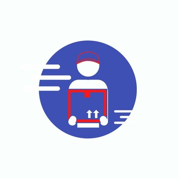 fast delivery service icon