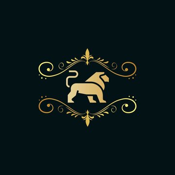 Hitam dan Emas Elegan Konsultan Keuangan Logo Keuangan (4000 &times; 4000 piksel)