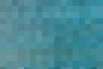 Background from sea blue squares. Geometric texture from light blue pixels. A backing of seascape squares for branding, for publication, poster, screensaver, wallpaper, postcard, cover, post, website