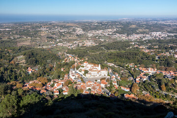 Sintra National Palace, Town Palace located in the town of Sintra, in the Lisbon District of Portugal