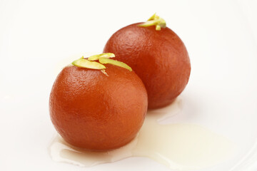 Gulab jamun, milk-solid-based sweet from India