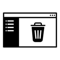 recycle bin layout