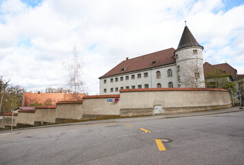 Fototapeta na wymiar Alte Justizvollzugsanstalt in Landshut