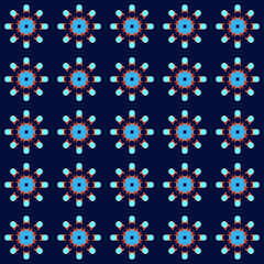 Colored Vector Pattern