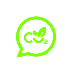 reducing CO2 emissions to stop climate change. green energy background	