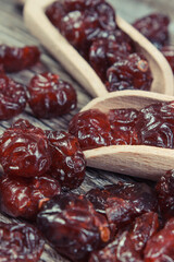 Cranberries as source vitamins and minerals. Alternative medicine during bladder problems