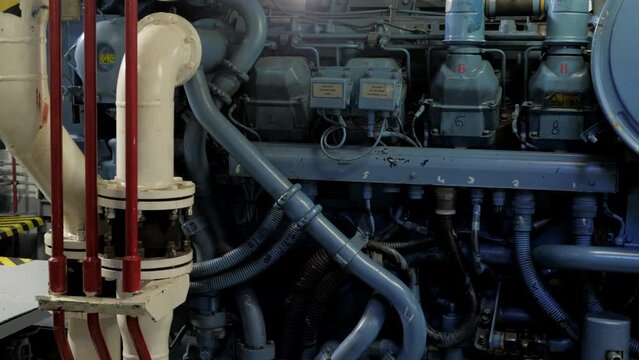 Motor of diesel generator