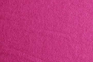 Realistic illustration of a lilac-pink knitted carpet close-up. Textile texture on a lilac-pink background. Detailed warm yarn background. Natural wool fabric, sweater fragment.