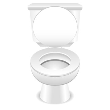 Toilettensitz, WC-Sitz, Closet, Bad, Sanitär - Icon, Gegenstand