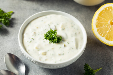 Homemade Organic Tartar Sauce Dip
