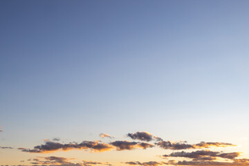 gradient sky in morning time, summer time