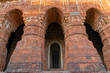 Famous terracotta (fired clay of a brownish-red colour, used as ornamental building material)...