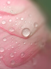 water drops on leaf