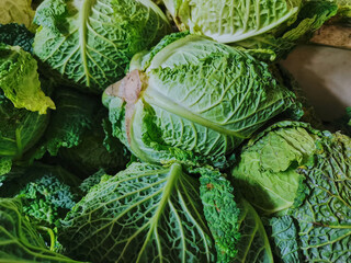 bright ripe vegetables fruits on the counter in the shop