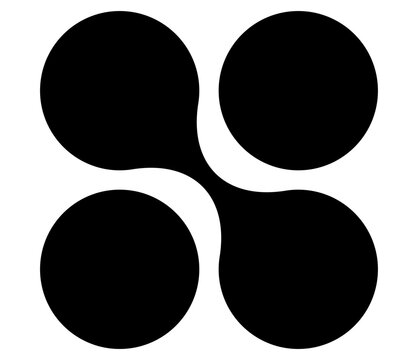 Metaball, connected dots, circles element