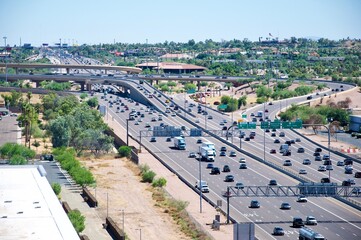 Freeway traffic